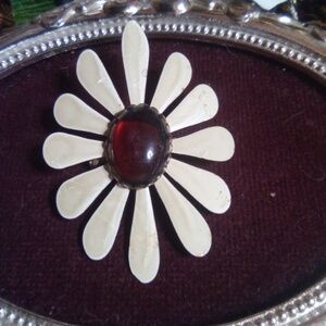 Vintage flower brooch
